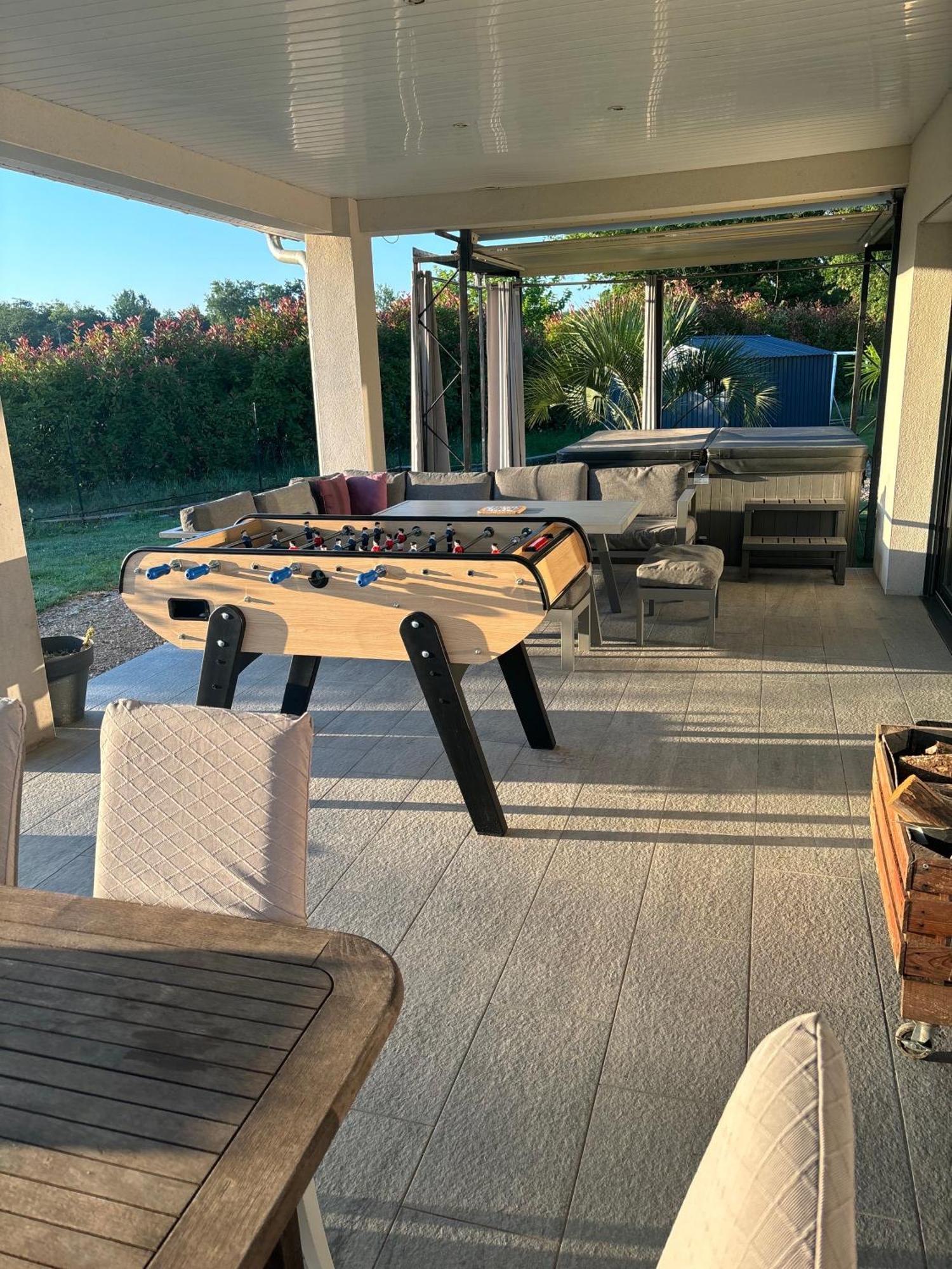 Maison Moderne Au Calme Avec Billard, Jacuzzi, Bain A Remous, Piscine, Babyfoot Labastide-du-Temple المظهر الخارجي الصورة